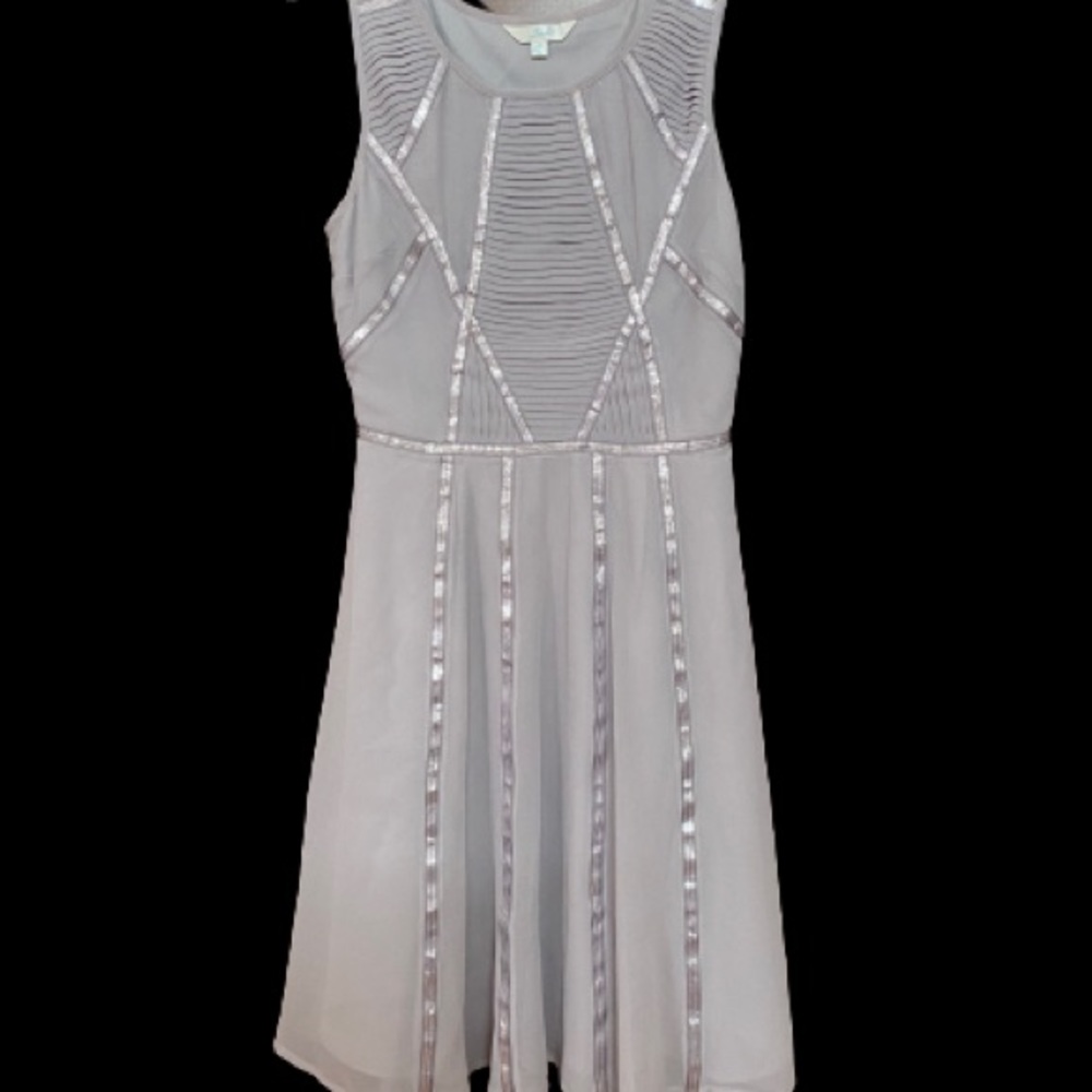 Lavender dress with sequin detail NWOT